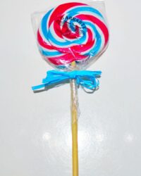 Piruleta de Caramelo con sabor a Algodón de Azúcar