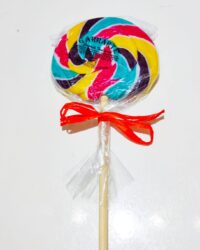 Piruleta de Caramelo con sabor a Tutifruti