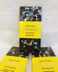 Tableta chocolate negro limon. 80% cacao