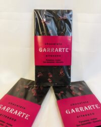 Tableta chocolate negro frambuesa 70% cacao