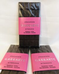 Tableta chocolate negro fresa. Sin azúcar
