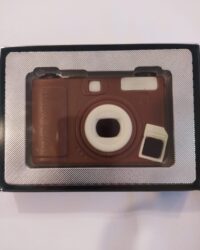 Cámara de fotos de chocolate. Sin gluten