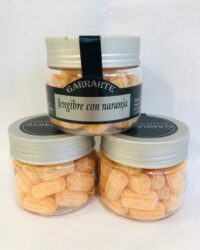 Caramelos jengibre con naranja