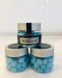 Caramelos menta azul