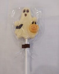 Piruleta de chocolate fantasma 2