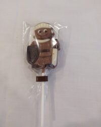 Piruleta de chocolate soldado