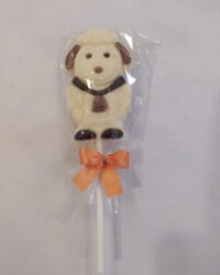 Piruleta de chocolate vaca