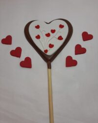 Piruleta de Corazón de Chocolate