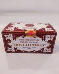Caja de caramelos 2 cafeteras con Whisky. Sin gluten. 220gr