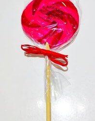 Piruleta de Caramelo con sabor a Fresa