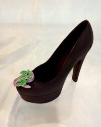 Zapato de Chocolate con plataforma (Negro)