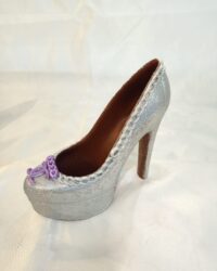 Zapato de Chocolate con plataforma (Plata)