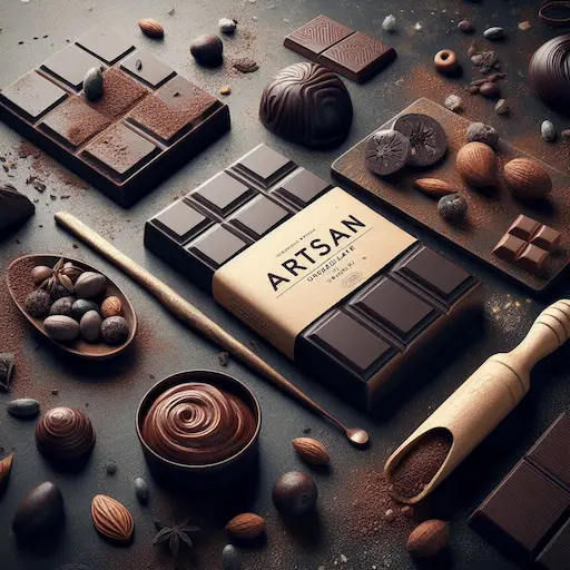 chocolates-garrarte tableta de chocolate artesano